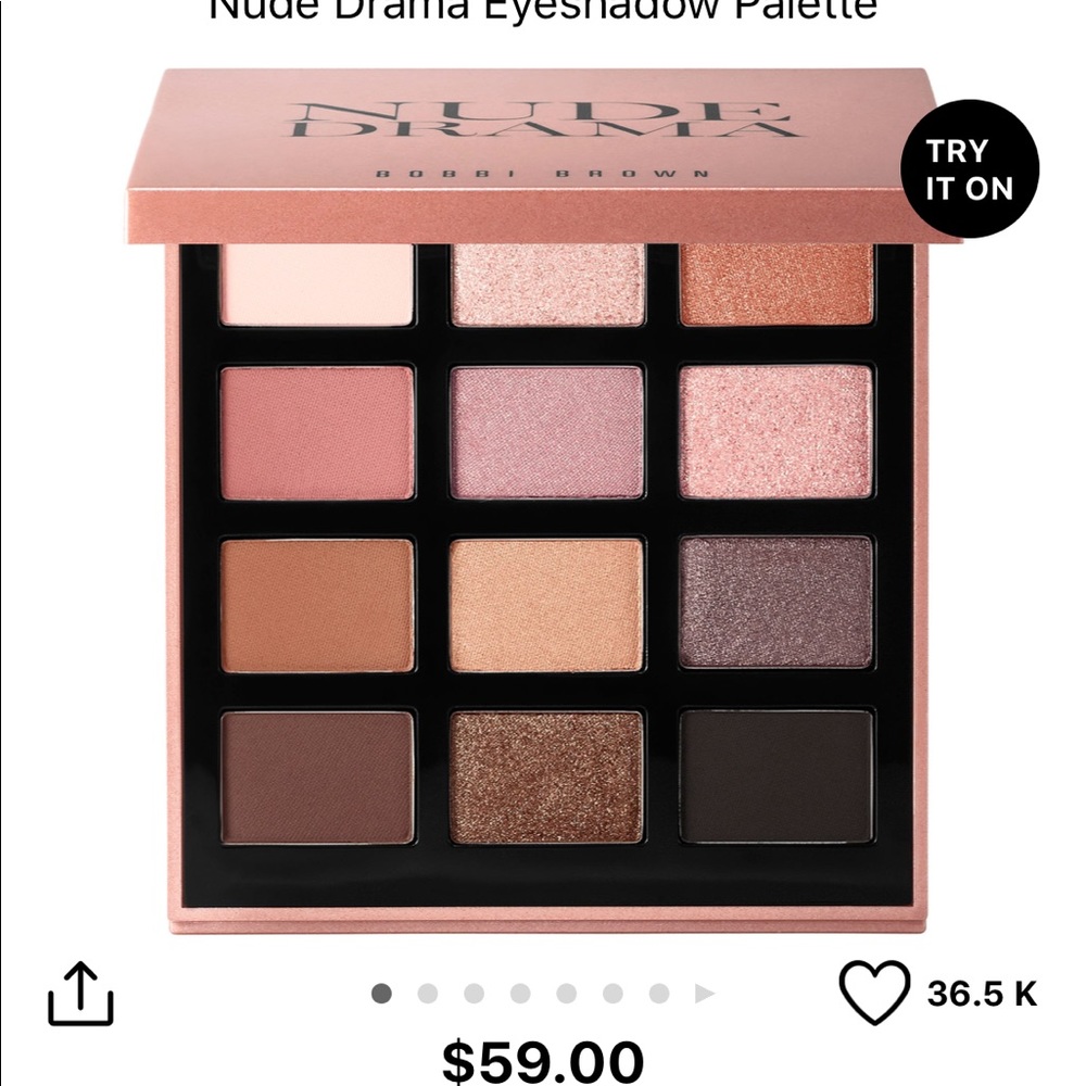 Bobbi Brown Nude Drama Eyeshadow Palette